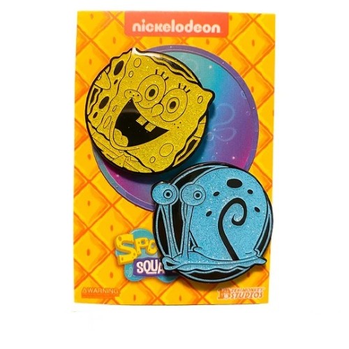 Zen Monkey: SpongeBob and Gary(set) - Spongebob Squarepants Pin