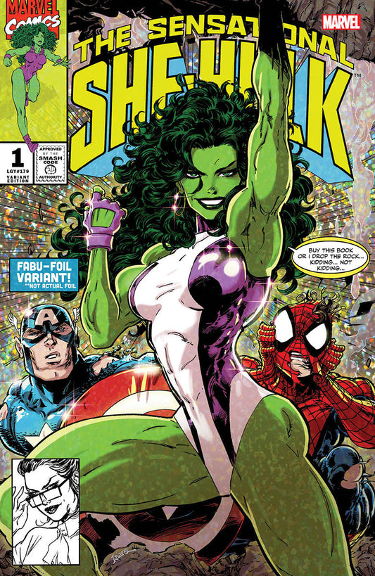 SENSATIONAL SHE-HULK #1 UNKNOWN COMICS KAARE ANDREWS EXCLUSIVE VAR (10/18/2023)