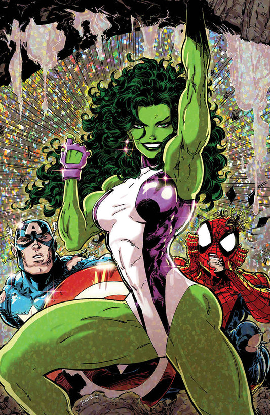 SENSATIONAL SHE-HULK #1 UNKNOWN COMICS KAARE ANDREWS EXCLUSIVE VIRGIN VAR (10/18/2023)