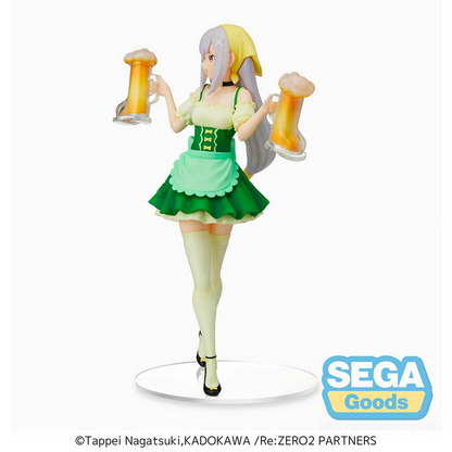 SEGA: Re:Zero - Starting Life in Another World - Emilia (Oktoberfest Ver.) PM Figure