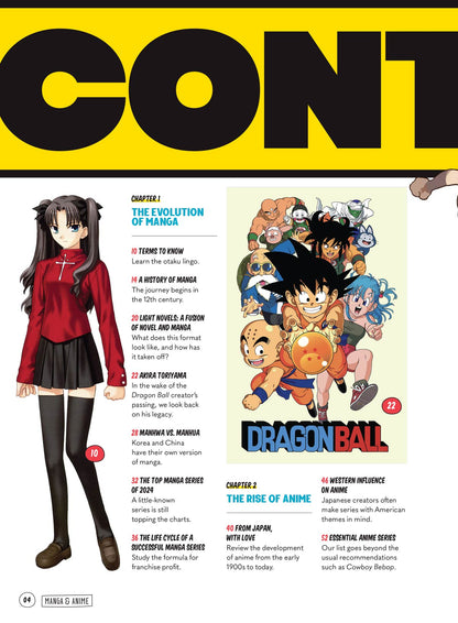 Manga & Anime - The Ultimate Guide: All The Comic Books, TV Shows, Movies, Video Games, Iconic Franchises, Favorite Characters, 40th Tribute Dragon Ball Anniversary, Remembering Akira Toriyama & More!