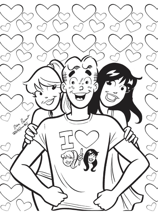 Archie Coloring Book - 64 Pages Of Coloring Fun With Archie, Betty, Veronica, Jughead & Hot Dog, Explore The Vibrant World Of Riverdale, Adult Coloring Book, Relax, Unwind, Unplug, De-Stress & Draw!