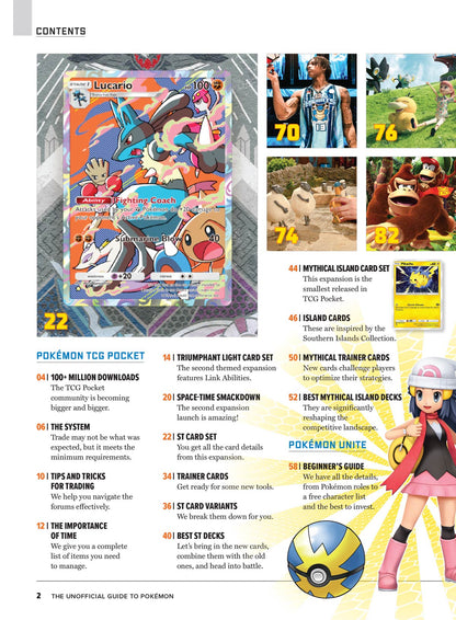 Pokémon - The Ultimate Guide: Unofficial TCG Strategies, Deck Building, Promo Checklist, Trading Tips, Nintendo Switch 2 & Pokémon Unite Updates, Master Coverage Of Every Expansion & More!