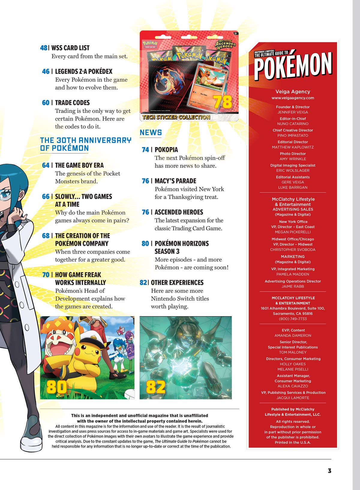 Pokémon - The Ultimate Guide: Anniversary Edition, Celebrating 30 Years Of Fun Games, Anime, TCG & Legendary Evolutions, Look Back On All The Games, What's Next, TCG Expansion, Free Posters & More!