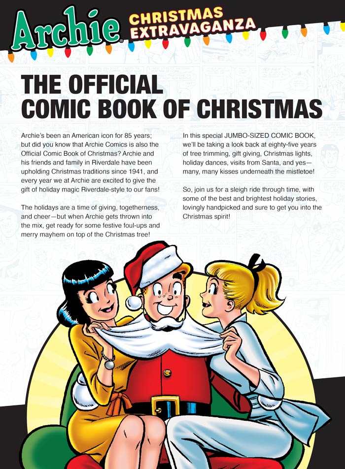 Archie - 26.10.02: World of Archie Jumbo Comics, Christmas Extravaganza, The Official Comic Book Of Christmas, 100+ Pages, The Archie Library, Archie & Friends, Jughead, Betty, Veronica, Santa & More!