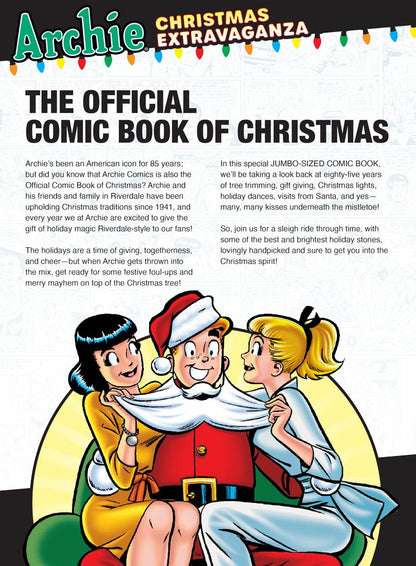 Archie - 26.10.02: World of Archie Jumbo Comics, Christmas Extravaganza, The Official Comic Book Of Christmas, 100+ Pages, The Archie Library, Archie & Friends, Jughead, Betty, Veronica, Santa & More!
