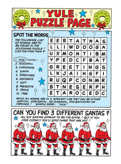 Archie - 26.10.02: World of Archie Jumbo Comics, Christmas Extravaganza, The Official Comic Book Of Christmas, 100+ Pages, The Archie Library, Archie & Friends, Jughead, Betty, Veronica, Santa & More!
