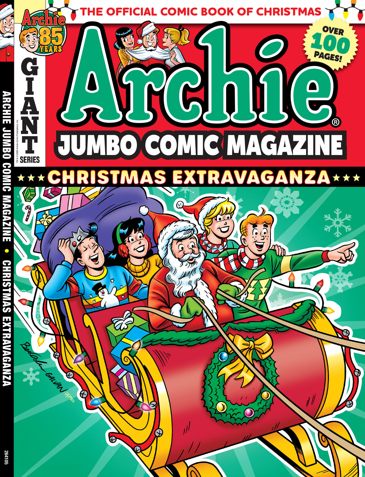 Archie - 26.10.02: World of Archie Jumbo Comics, Christmas Extravaganza, The Official Comic Book Of Christmas, 100+ Pages, The Archie Library, Archie & Friends, Jughead, Betty, Veronica, Santa & More!