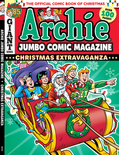 Archie - 26.10.02: World of Archie Jumbo Comics, Christmas Extravaganza, The Official Comic Book Of Christmas, 100+ Pages, The Archie Library, Archie & Friends, Jughead, Betty, Veronica, Santa & More!