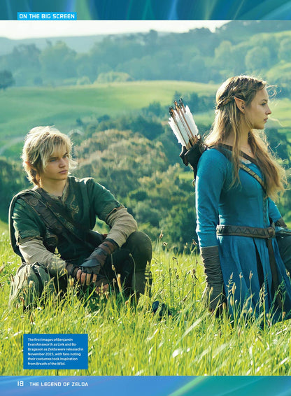 Legend of Zelda - 40th Anniversary Special Issue: The Ultimate Fan Guide, Link vs. Zelda Showdown Battle, 3 Timelines Uncovered, Everything You Need To Know About The New Movie, Rankings, NPCs & More!