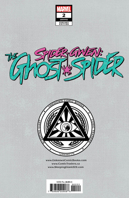 SPIDER-GWEN: THE GHOST-SPIDER #2  LEIRIX EXCLUSIVE VIRGIN VAR (06/26/2024)