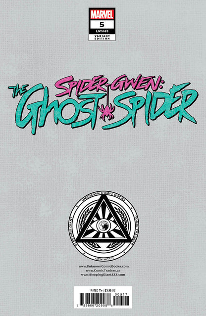 SPIDER-GWEN THE GHOST SPIDER #5 IVAN TAO EXCLUSIVE VIRGIN (09/11/2024)