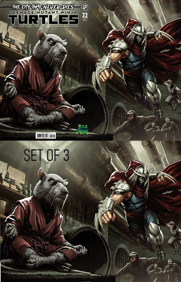 TMNT #22 Splinter vs. Shredder MICO SUAYAN  NYCC Big Dex Exclusive Variants LTD 500 (PRE-ORDER)