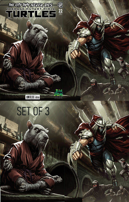 TMNT #22 Splinter vs. Shredder MICO SUAYAN  NYCC Big Dex Exclusive Variants LTD 500 (PRE-ORDER)