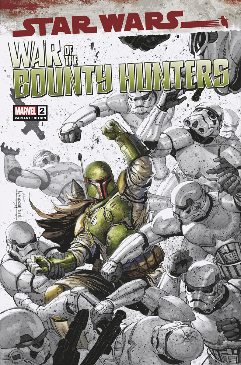 STAR WARS WAR BOUNTY HUNTERS #2 (OF 5) UNKNOWN COMICS TYLER KIRKHAM EXCLUSIVE VAR (07/14/2021)