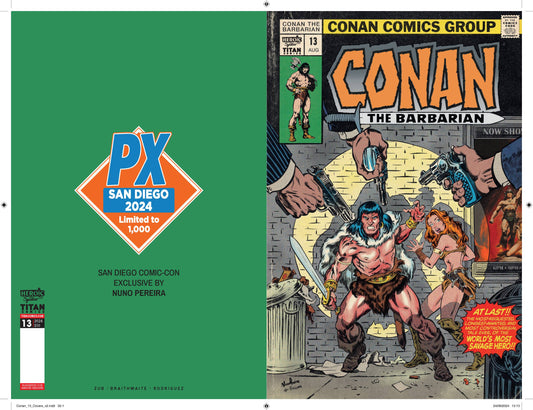 SDCC 2024 CONAN BARBARIAN #13 Previews Exclusive Variant