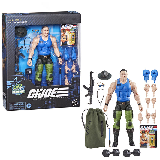 GI JOE CLASSIFIED SERIES 6IN SGT SLAUGHTER DLX