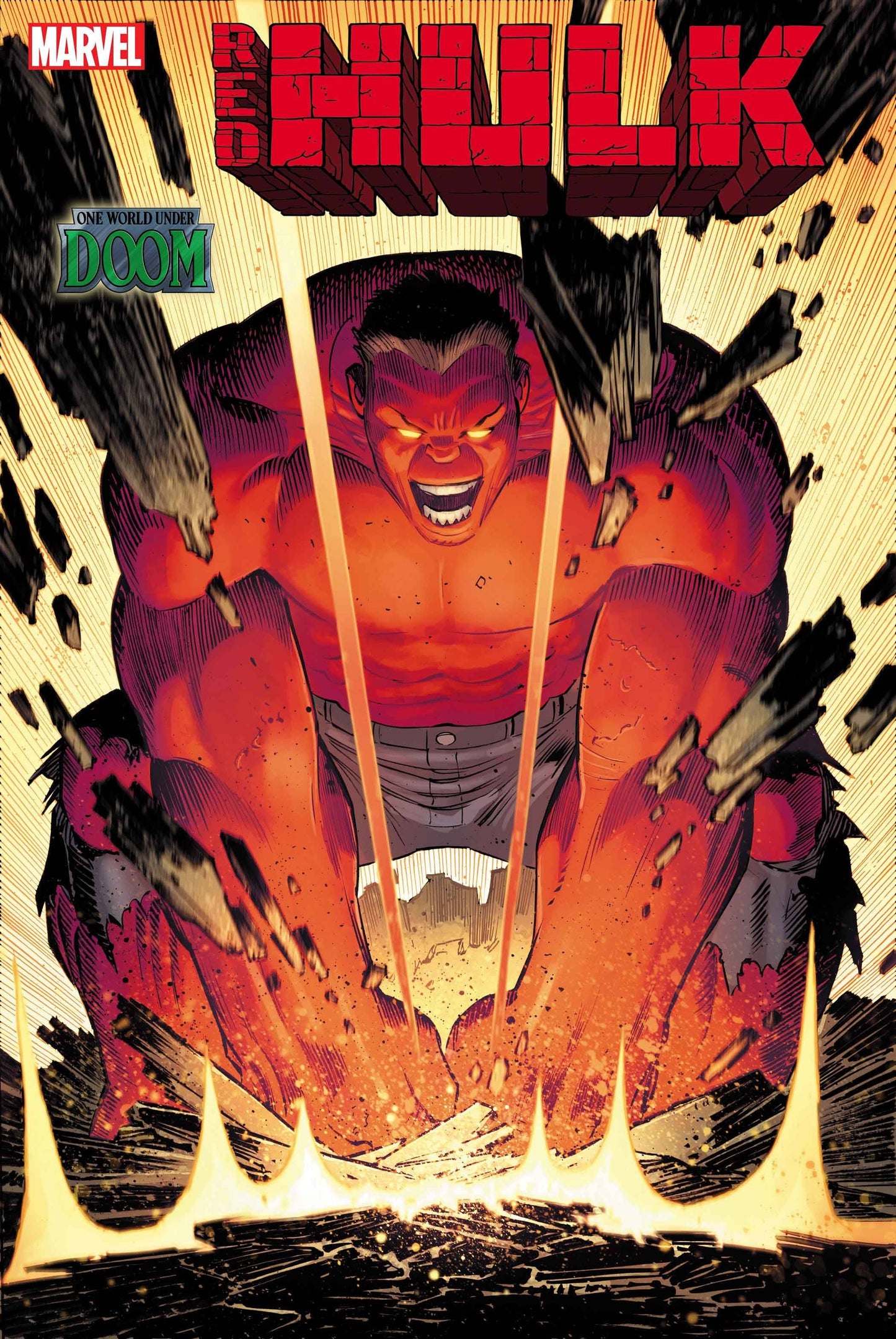 RED HULK #1  - 7 COVER SET (PRESALE 2/26/25)