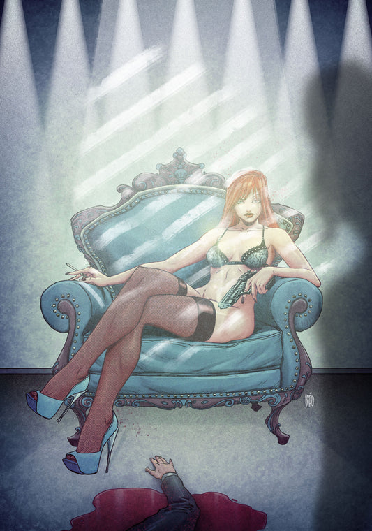 Heat Seeker Combustion Gun Honey Series #4 Cover H Brao Unique