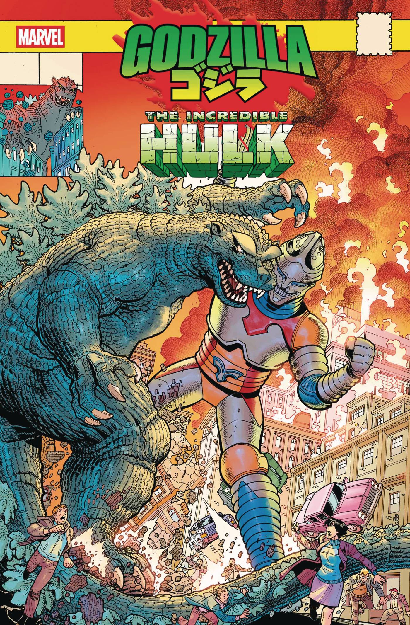 GODZILLA VS HULK #1 - 7 COVER SET (PRESALE 4/16/25)