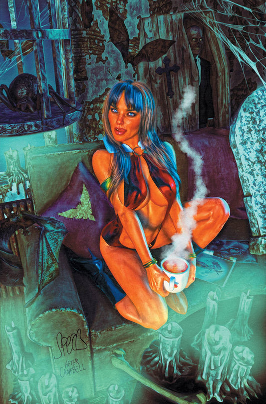 VAMPIRELLA (2025) #2 CVR ZF FOC 20 COPY INCV SPEARS BLUE VIR