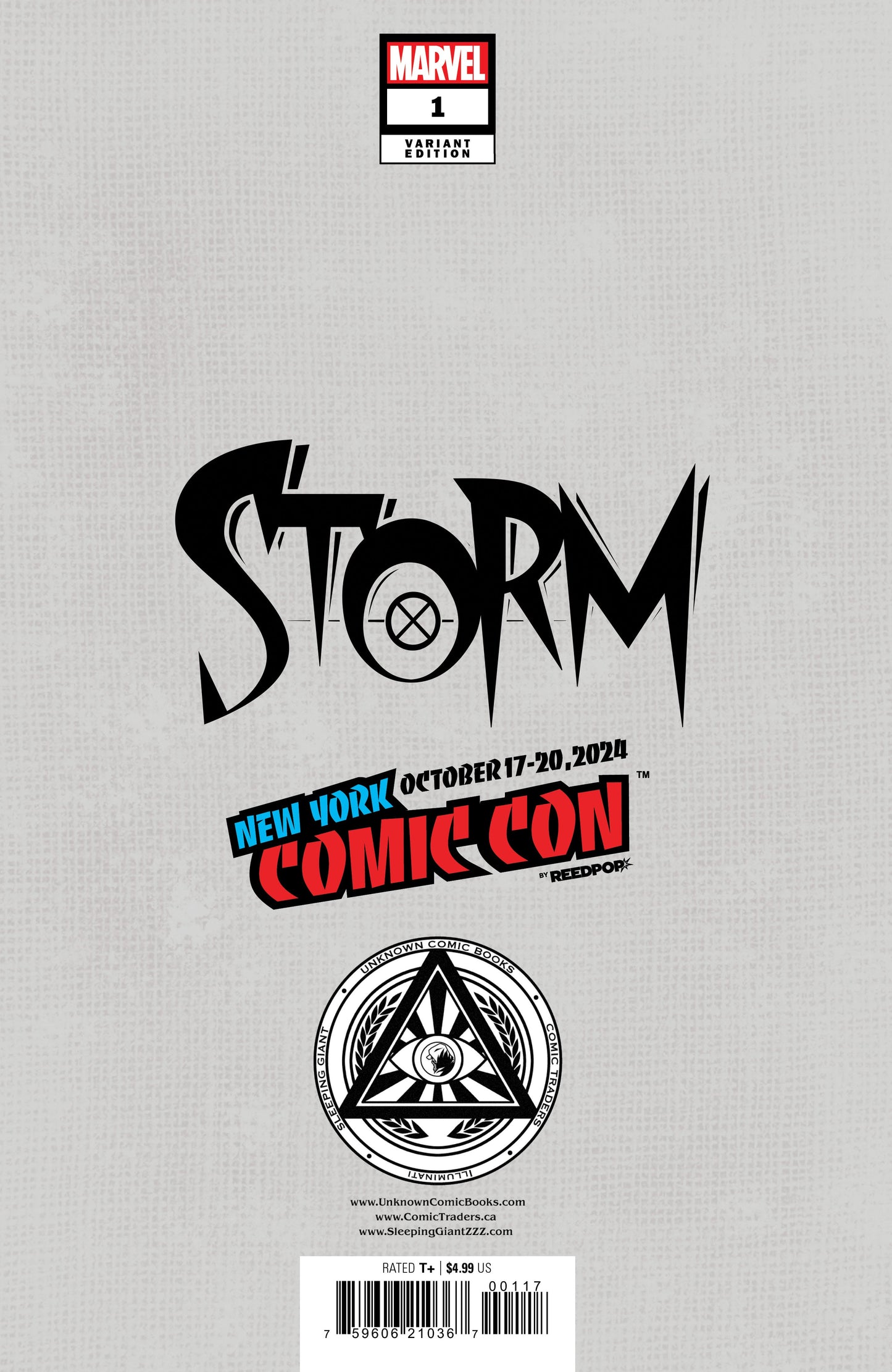 [Foil] Storm #1 Nathan Szerdy Exclusive Virgin Nycc 2024 Var (10/23/2024)