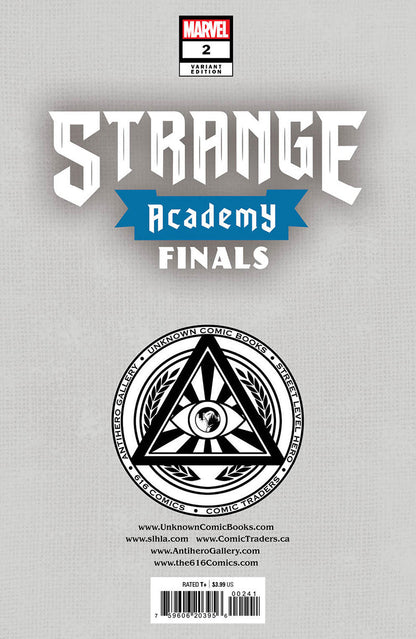 STRANGE ACADEMY: FINALS #2 UNKNOWN COMICS R1C0 EXCLUSIVE VIRGIN VAR (11/30/2022)