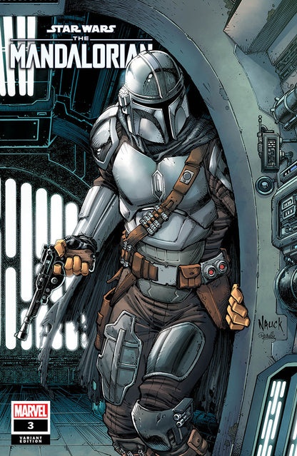 STAR WARS: THE MANDALORIAN #3 UNKNOWN COMICS TODD NAUCK EXCLUSIVE VAR (09/21/2022)