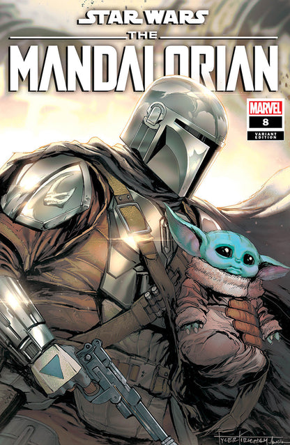 STAR WARS: THE MANDALORIAN #8 UNKNOWN COMICS TYLER KIRKHAM EXCLUSIVE VAR (03/01/2023)