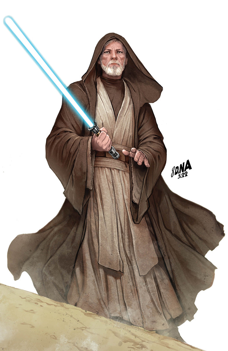 [Signed by David Nakayama] STAR WARS: OBI-WAN KENOBI 1 Virgin Con UNKNOWN COMICS DAVID NAKAYAMA EXCLUSIVE VAR