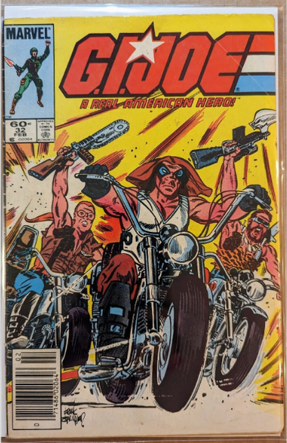 G.I. Joe: A Real American Hero (Marvel) #32B