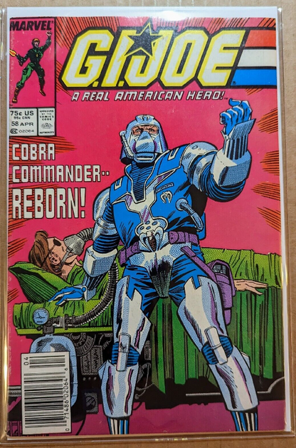 G.I. Joe: A Real American Hero (Marvel) #58B
