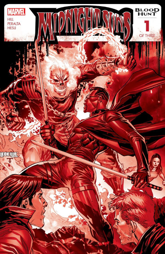 MIDNIGHT SONS: BLOOD HUNT #1 BLOOD SOAKED 2ND PRINT (PRESALE 7/10/24)