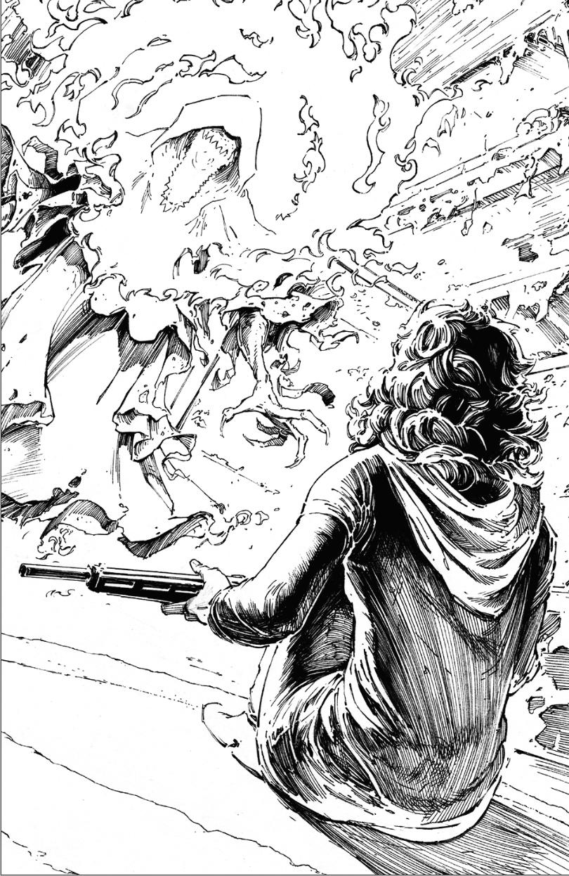 WHITE SKY #1 2ND PTG EXCLUSIVE B&W VIRGIN VAR (03/18/2026)