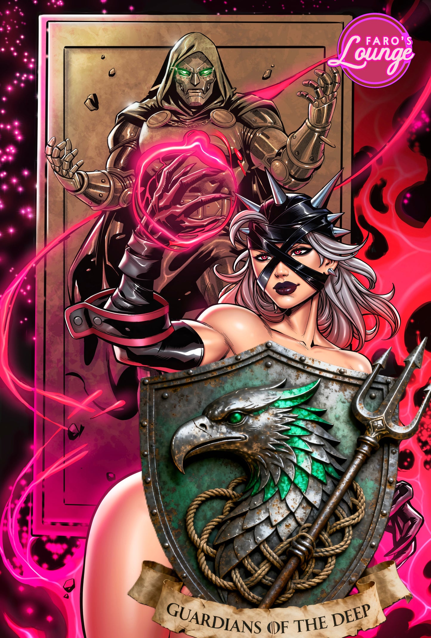 Malice & Doom #1 – Limited Edition Yakuza Cover | All Natural Malice & Carbonite Dr. Doom