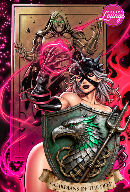 Malice & Doom #1 – Limited Edition Yakuza Cover | All Natural Malice & Carbonite Dr. Doom