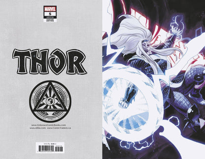 THOR #5 UNKNOWN COMICS EXCLUSIVE 4TH PTG VIRGIN VAR (09/23/2020)