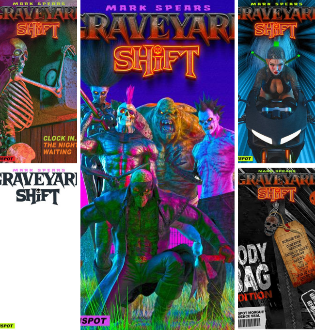 Mark Spears Graveyard Shift #1 (PRESALE 9/16/2026) You Pick Variant