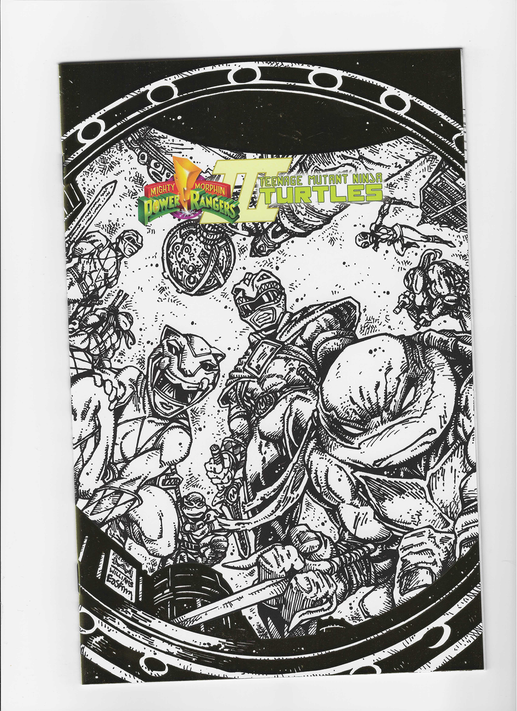 MMPR/Teenage Mutant Ninja Turtles III #1 I Ashcan Foil