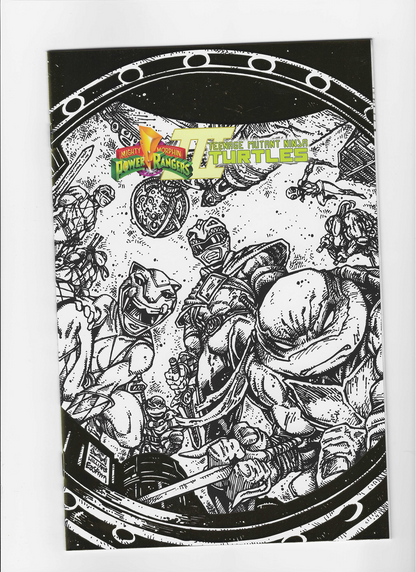 MMPR/Teenage Mutant Ninja Turtles III #1 I Ashcan Foil
