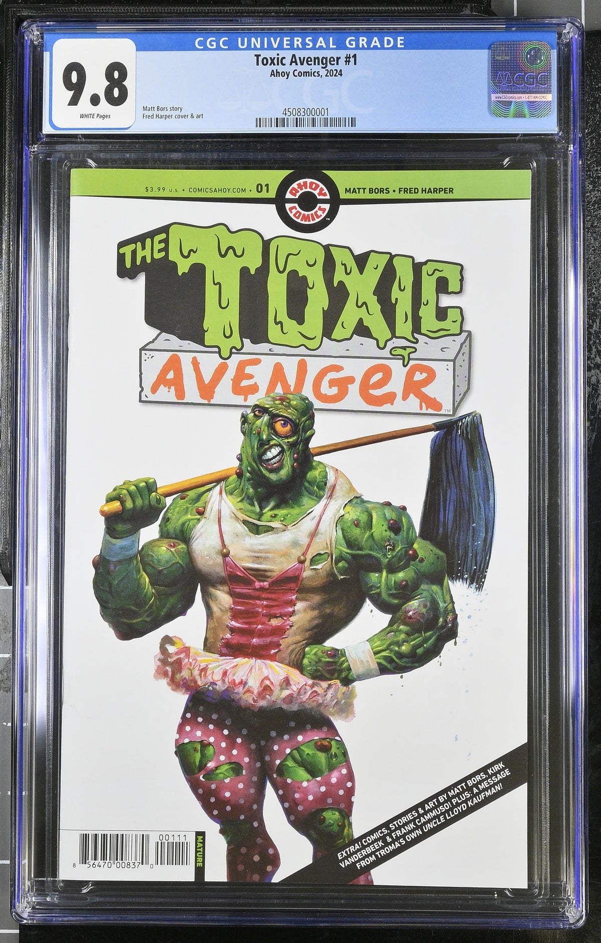 TOXIC AVENGER #1 CVR A  - CGC 9.8