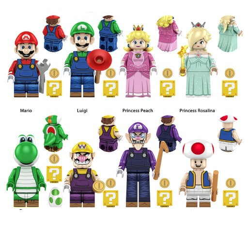 Super Mario Set of 8