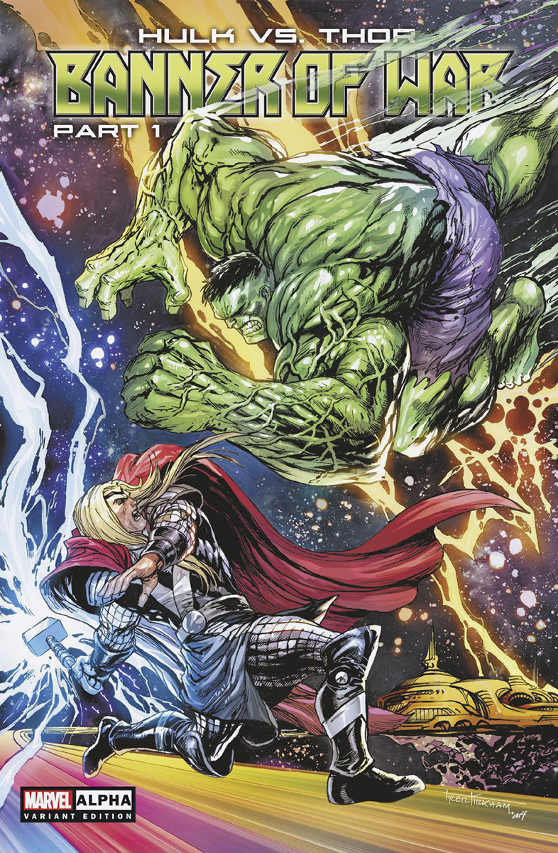 HULK VS. THOR: BANNER OF WAR ALPHA 1 UNKNOWN COMICS TYLER KIRKHAM EXCLUSIVE VAR (05/04/2022) (05/11/2022)