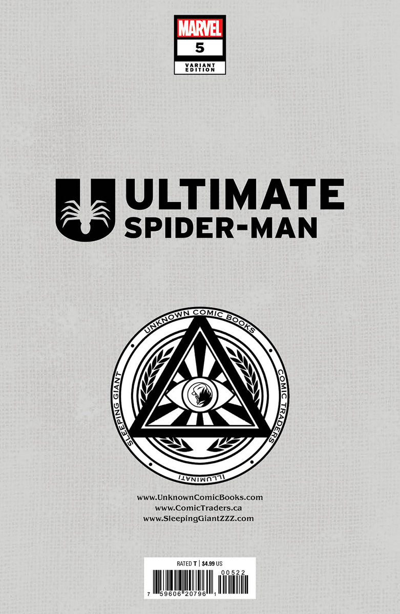 ULTIMATE SPIDER-MAN #5  STEPHEN SEGOVIA EXCLUSIVE VAR (05/29/2024)