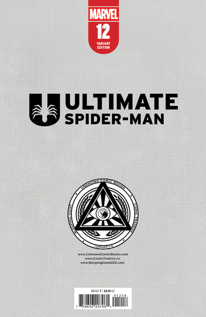 [Signed by Leirix] Ultimate Spider-Man #12 Unknown Comics Leirix Exclusive Virgin Var [IN STOCK]
