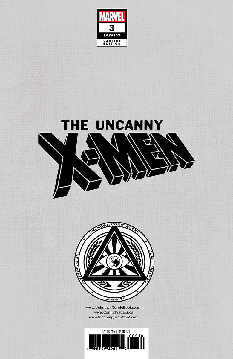 UNCANNY X-MEN #3 EXCLUSIVE Tyler Kirkham VIRGIN VAR (09/25/2024)