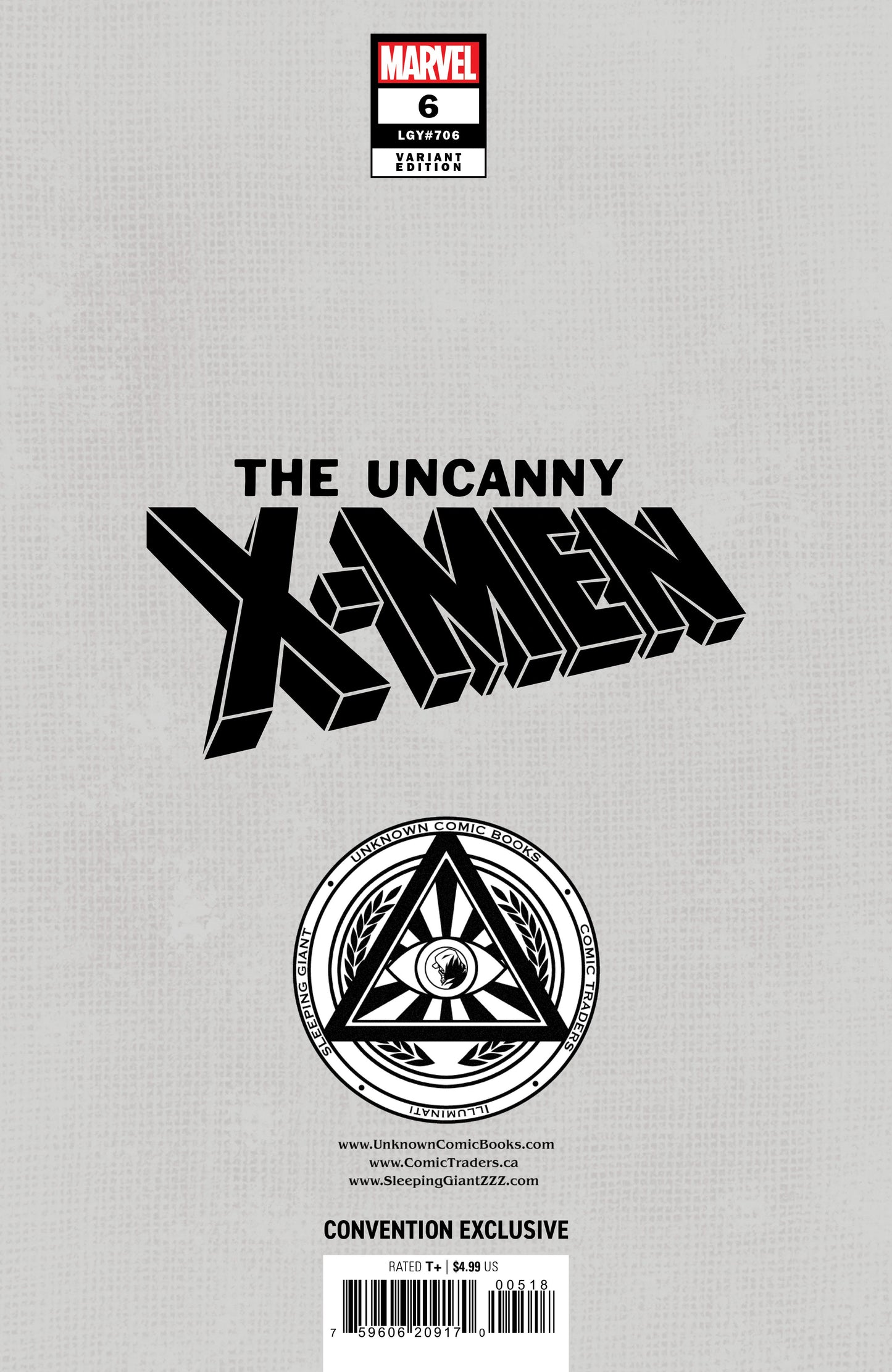 UNCANNY X-MEN #6 TYLER KIRKHAM CONNECTING COVER EXCLUSIVE [SECRET] VIRGIN VAR (11/27/2024)