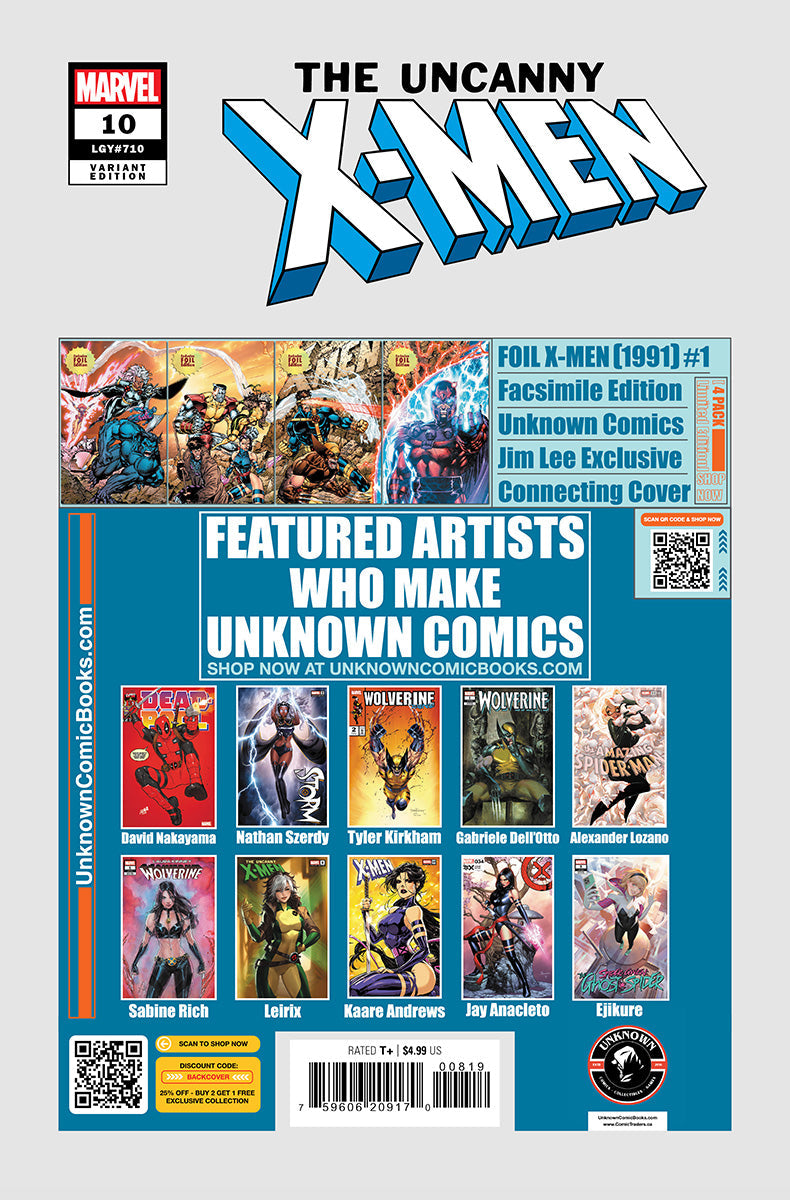 Uncanny X-Men #10 David Nakayama Exclusive Var (02/05/2025)