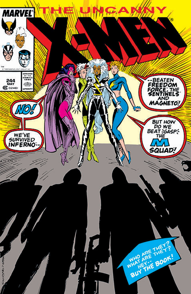 [FOIL] UNCANNY X-MEN #244 FACSIMILE Marc Silvestri EXCLUSIVE VAR (10/02/2024)