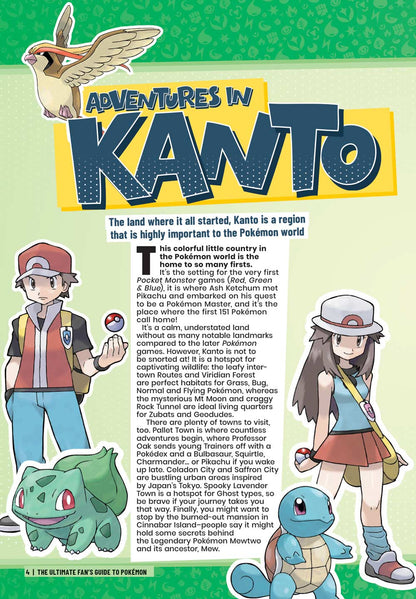 Pokémon - Ultimate Fan’s Guide: Inside Every Pokémon In The Pokédex, Safari Zone Monsters, Trading Cards, Adventures In Kanto, Nintendo Game Boy, DS & Switch, Hisuian Snow, Battle Revolution & More!